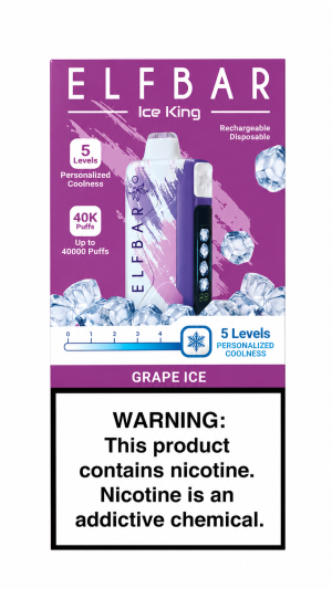 Elfbar iceKing 40k Grape