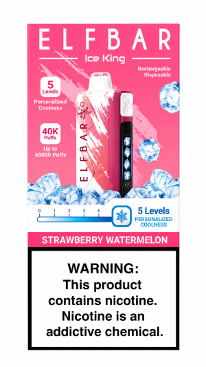 Elfbar iceKing 40k Strawberry Watermelon