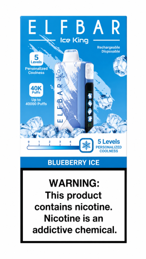 Elfbar iceKing 40k Blueberry